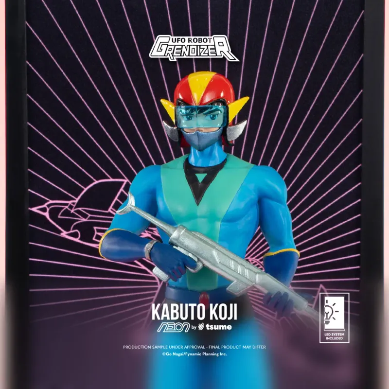 Grendizer Kabuto Koji - Alcor Neon Figure