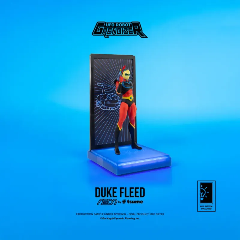 Grendizer Duke Fleed - Actarus Neon Figure
