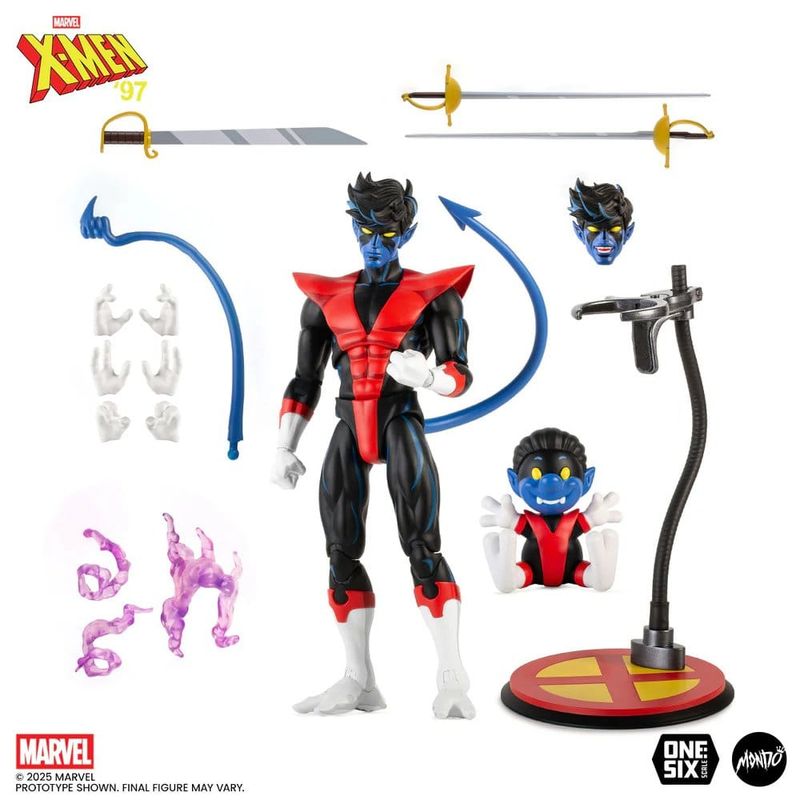 X-Men '97 Nightcrawler 1/6 Mondo