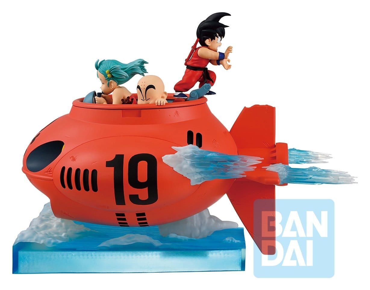 Dragon Ball Ichibansho Son Goku &amp; Bulma &amp; Krillin (VS Red Ribbon Army)