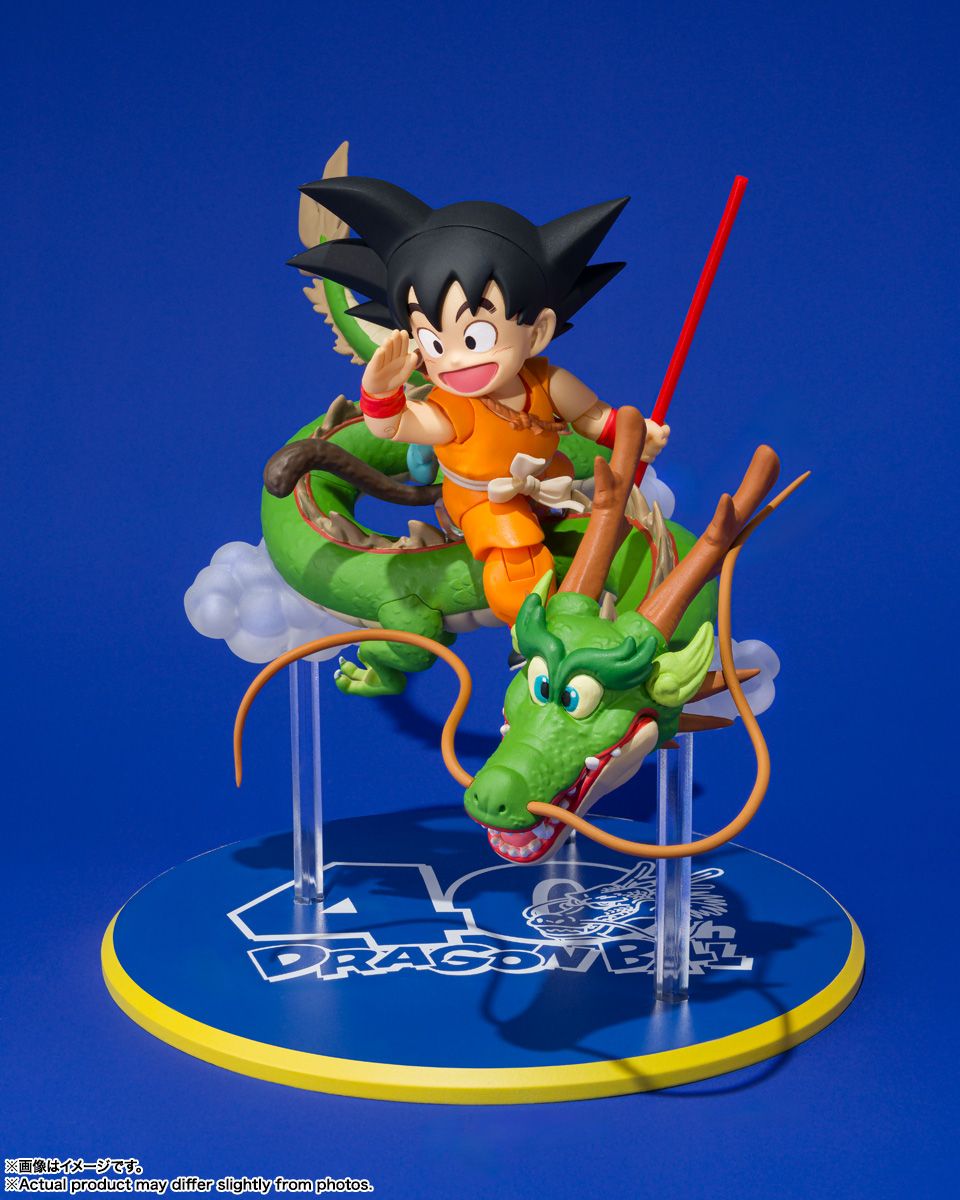 Dragon Ball Goku &amp; Shenron 40th Anniversary Sh Figuarts