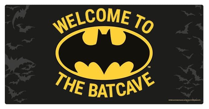 Batman metal plate Welcome to the Batcave 60x30 cm Batman metal plate Welcome to the Batcave 60x30 cm