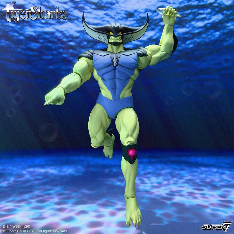 TigerSharks figurine Ultimates Wave 01 T-Ray TigerSharks figurine Ultimates Wave 01 T-Ray