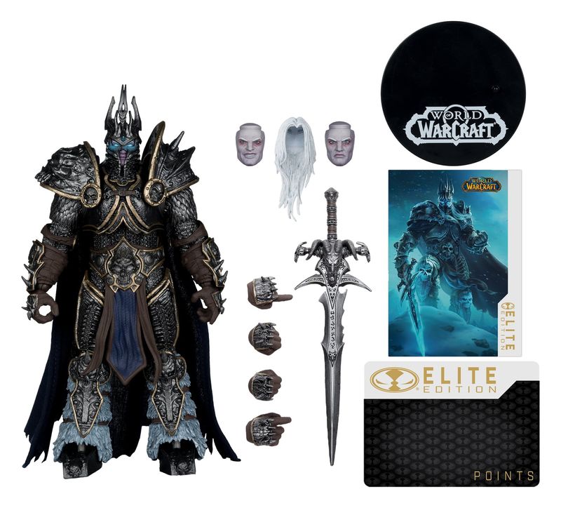 World of Warcraft McFarlane Elite Edition figurine Lich King #09