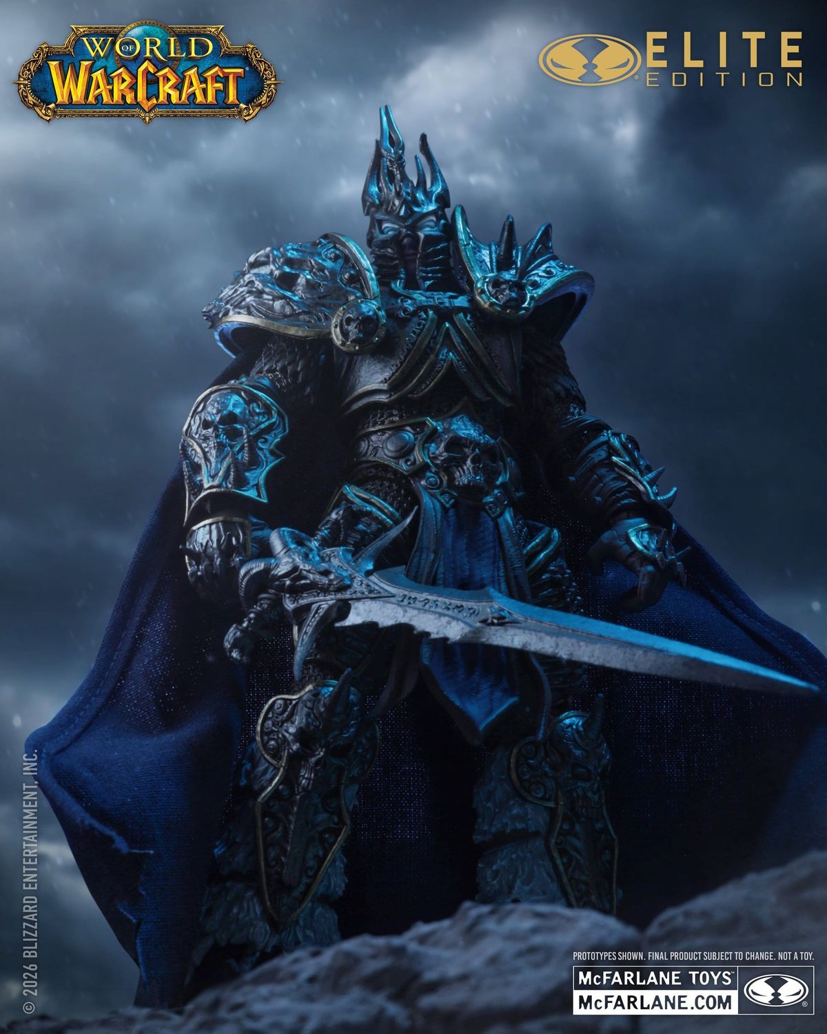 World of Warcraft McFarlane Elite Edition figurine Lich King #09 World of Warcraft McFarlane Elite Edition figurine Lich King #09
