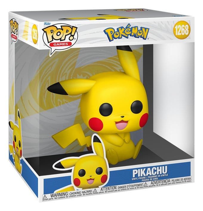 Pokémon Super Sized Jumbo POP Viny Pikachu Pokémon Super Sized Jumbo POP Viny Pikachu