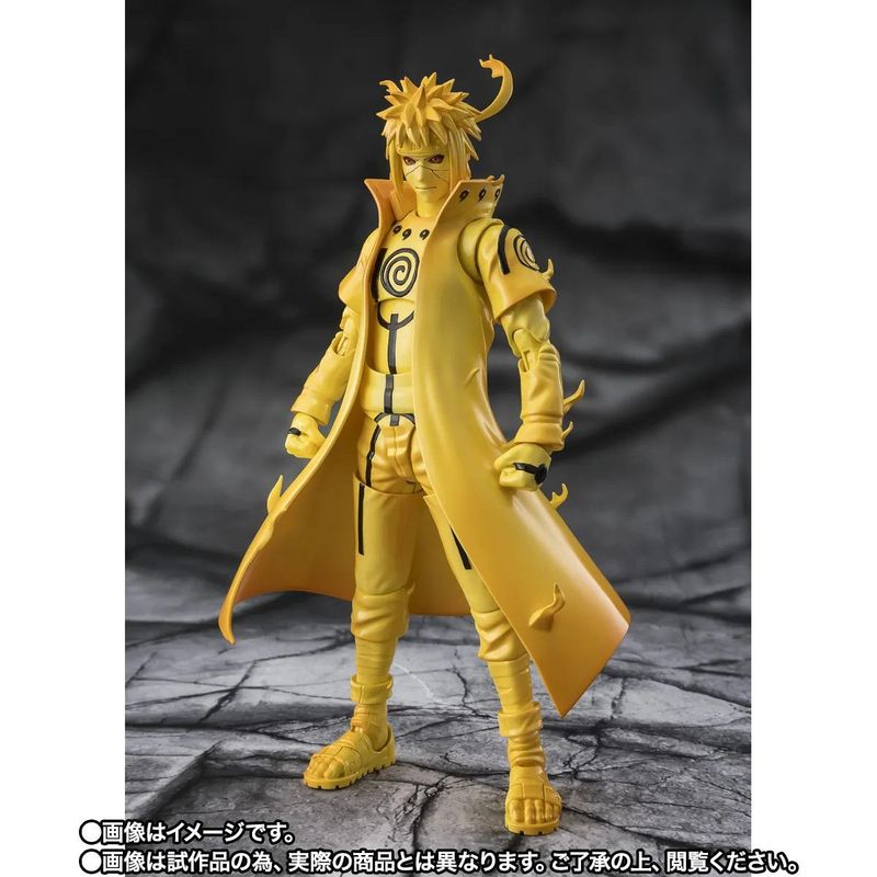 Naruto Minato Namikaze Kurama Link Bond Of Light Sh Figuarts
