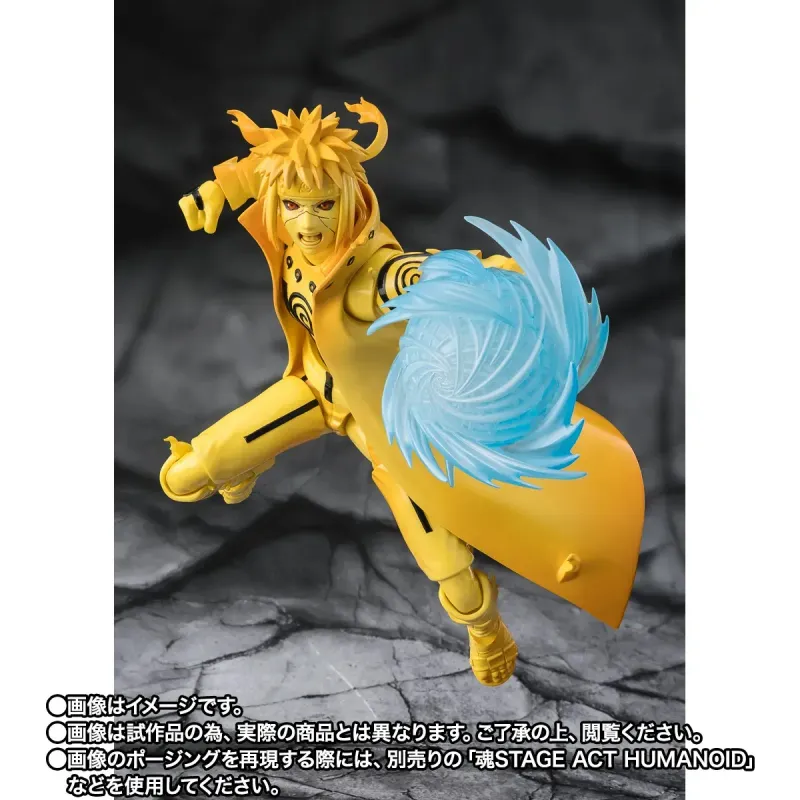 Naruto Minato Namikaze Kurama Link Bond Of Light Sh Figuarts