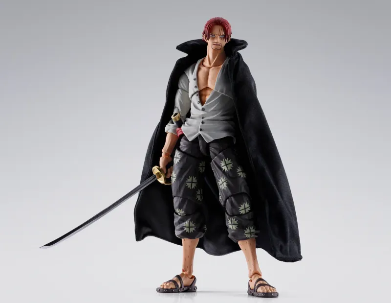 One Piece Shanks Marineford Sh Figuarts