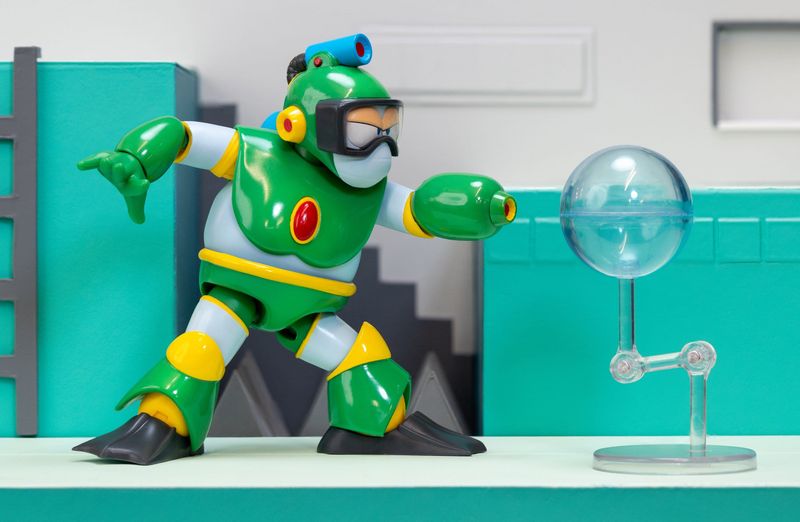Mega Man Bubble Man Jada Toys