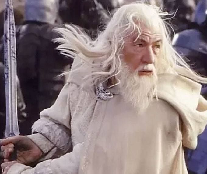 The Lord Of The Rings Gandalf the White