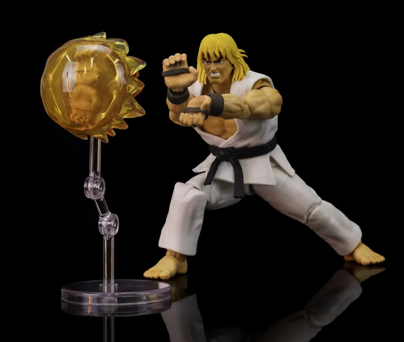 Street Fighter 2 Ken Player 2 White Version