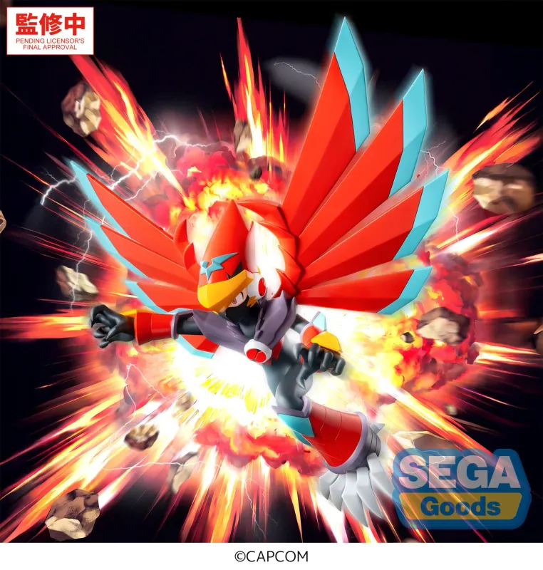 Mega Man Battle Network Mega Man Falzar Beast Luminasta