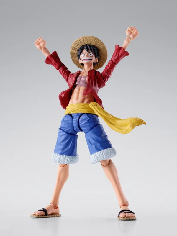 One Piece Monkey D. Luffy Two Years Later Sh Figuarts