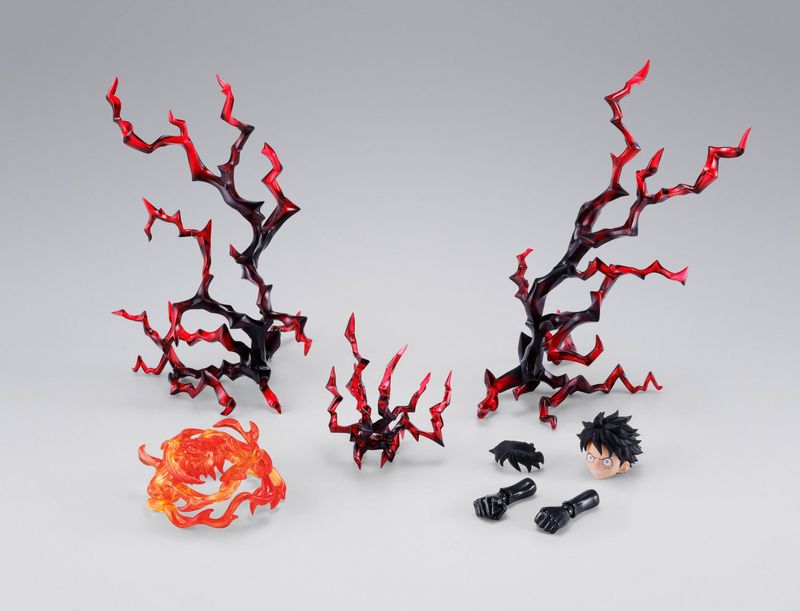 One Piece Monkey D. Luffy Two Years Later Option Parts Set
