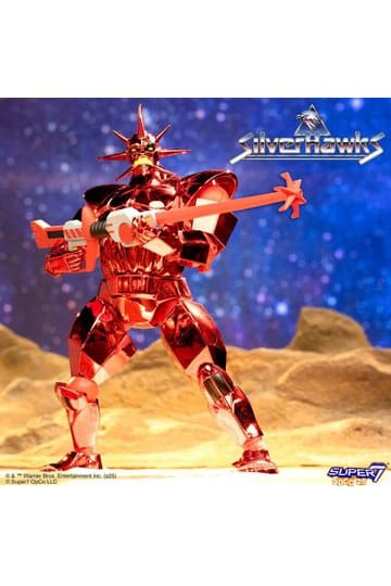 SilverHawks figurine Ultimates Mon*Star Metallic Vac Metal