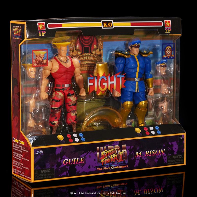 Ultra Street Fighter Ii The Final Challengers Guile & Bison