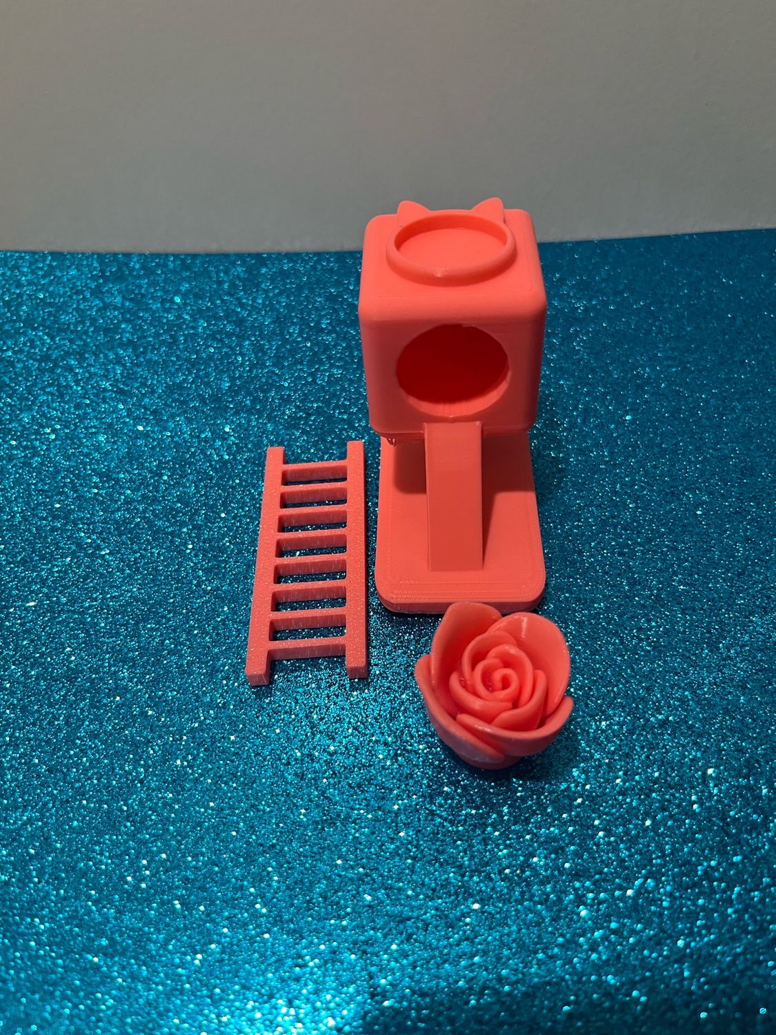 Cat Tree Decor Set