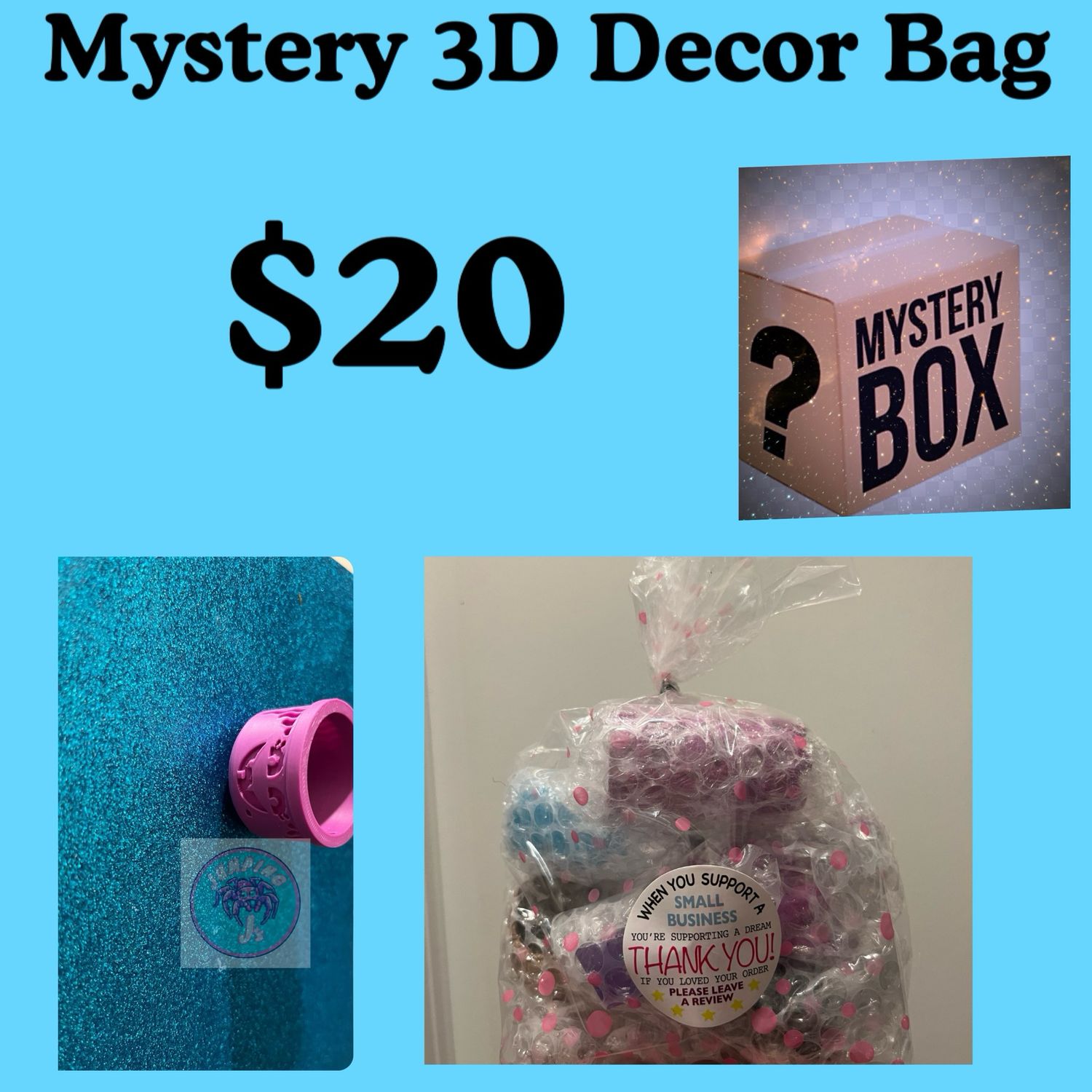 Mystery ? 3D Decor Box