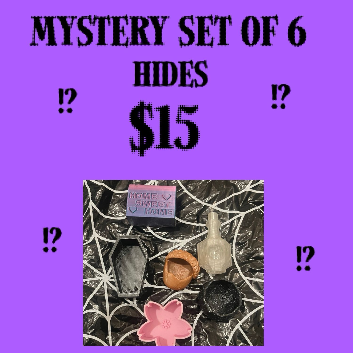 Mystery Set Of 6 Hides
