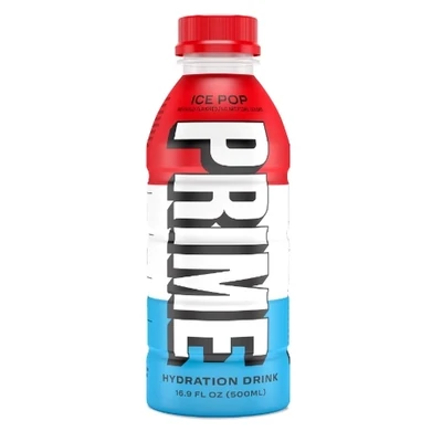 PRIME Hydration Drink Ice Pop Fles (500ML) 5 stuk