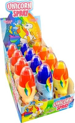 Funny Candy Unicorn Spray 50 gram 1 stuk (geel)
