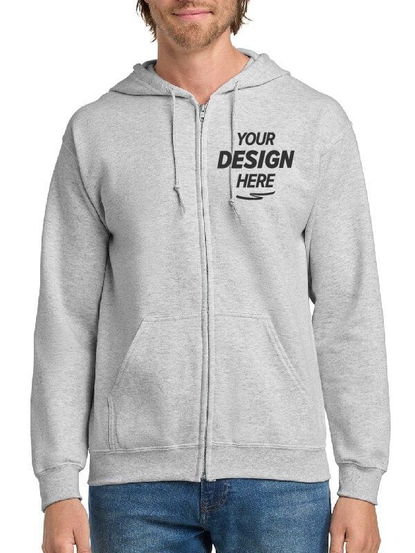 Gildan Midweight Full-Zip Hoodie