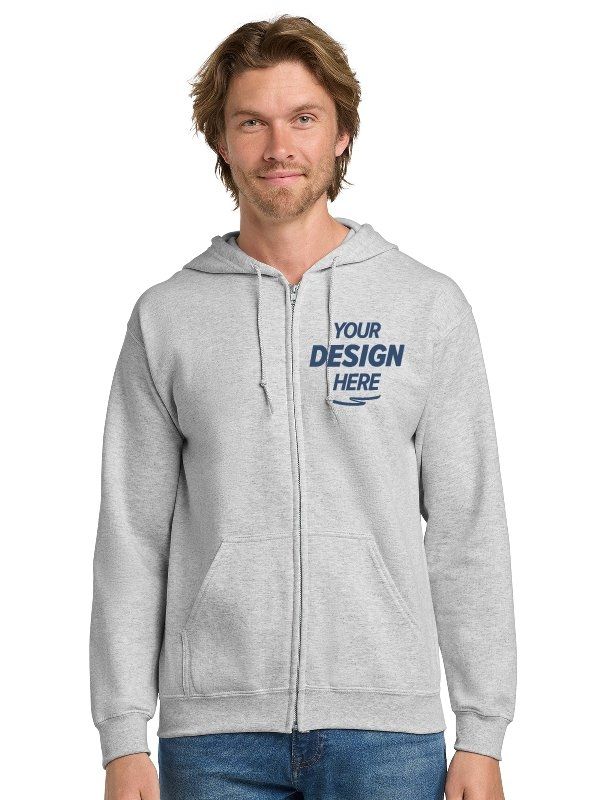 Gildan® Midweight Full-Zip Hoodie