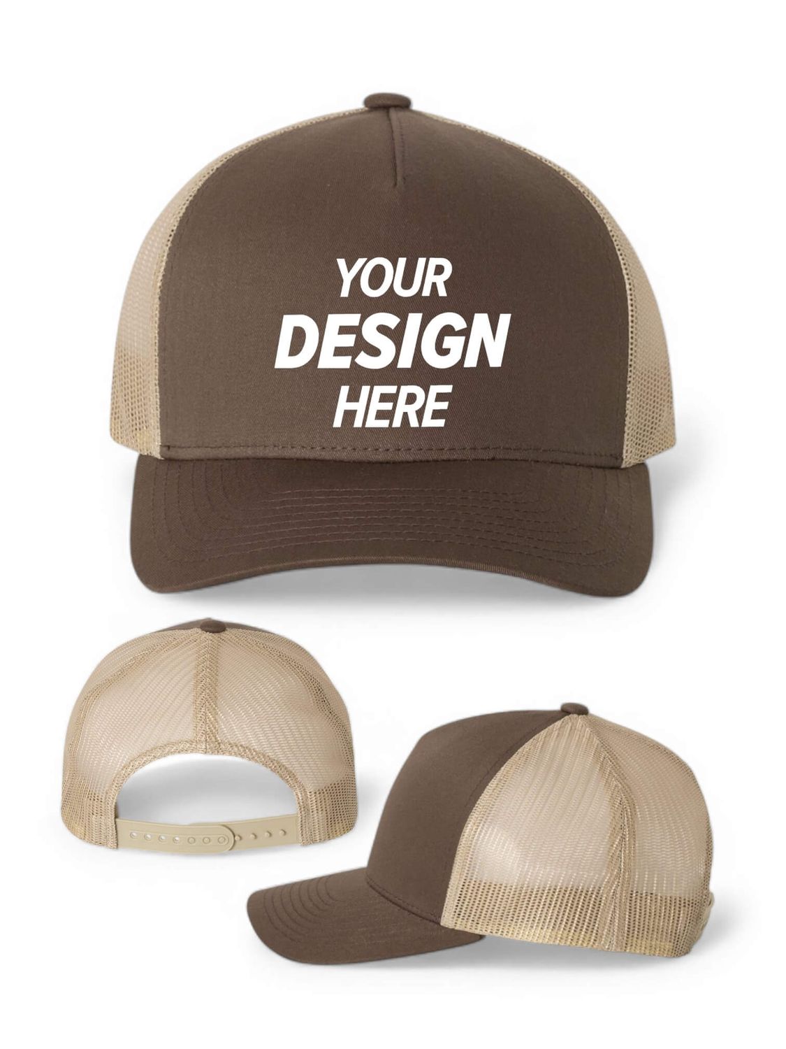 YP Classics® Five-Panel Snapback Trucker Cap