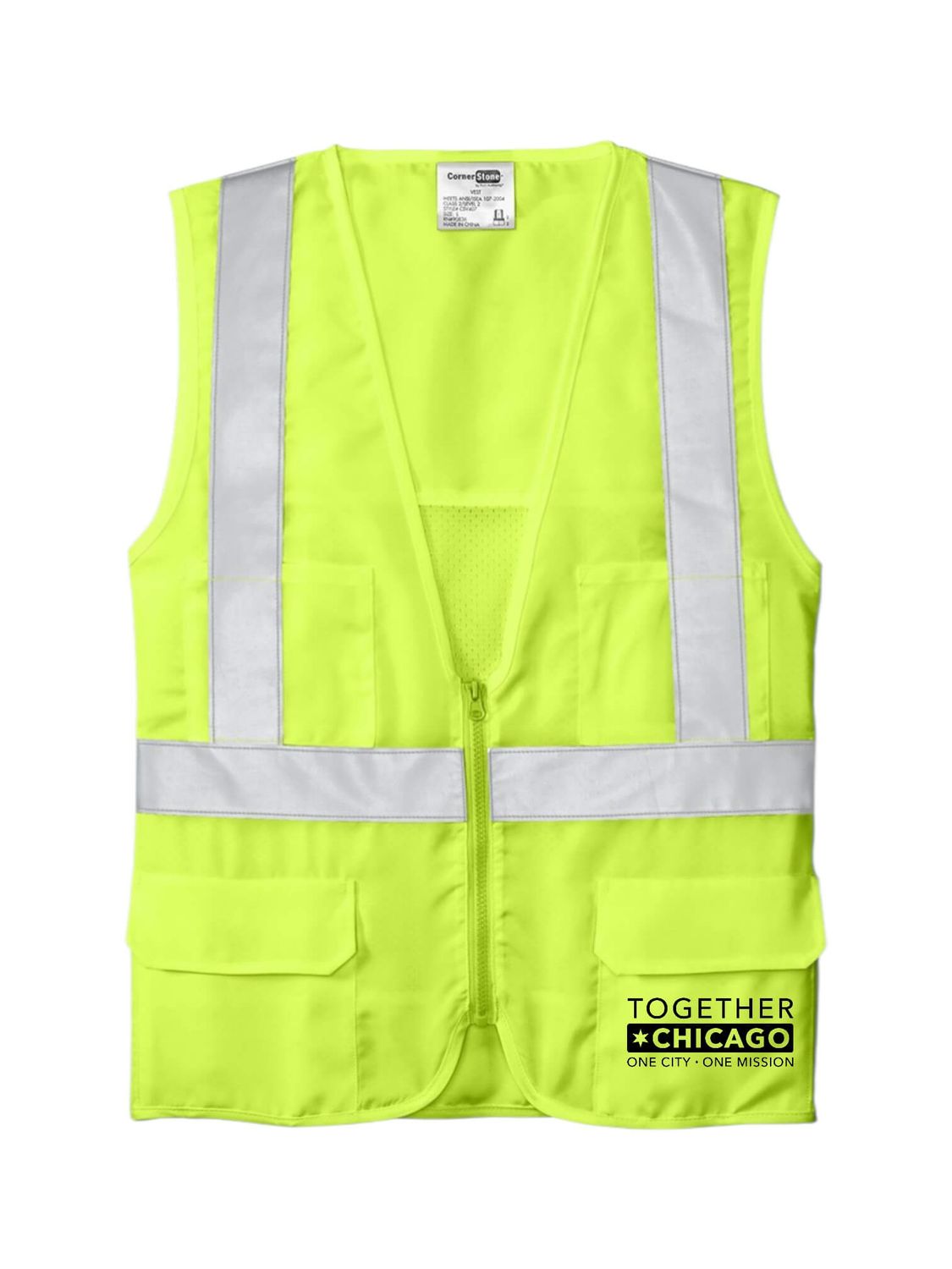 CornerStone® Mesh Back Safety Vest