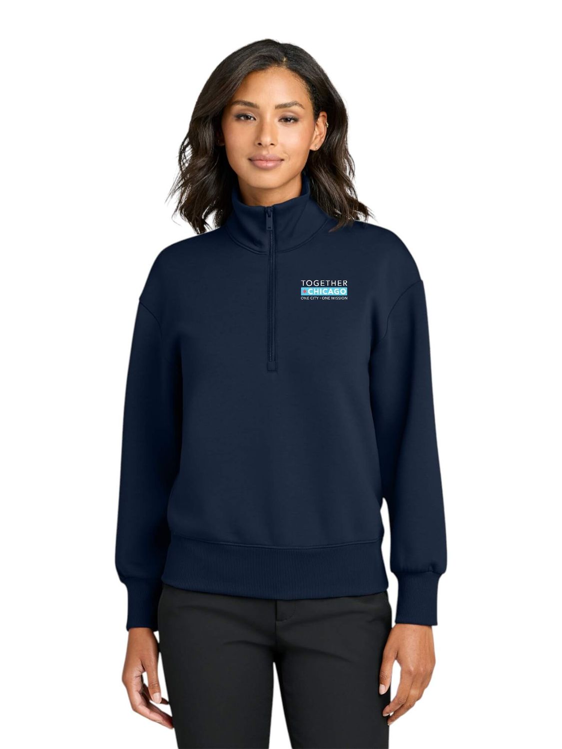 Mercer+Mettle® Women’s Soft Spacer 1/4-Zip