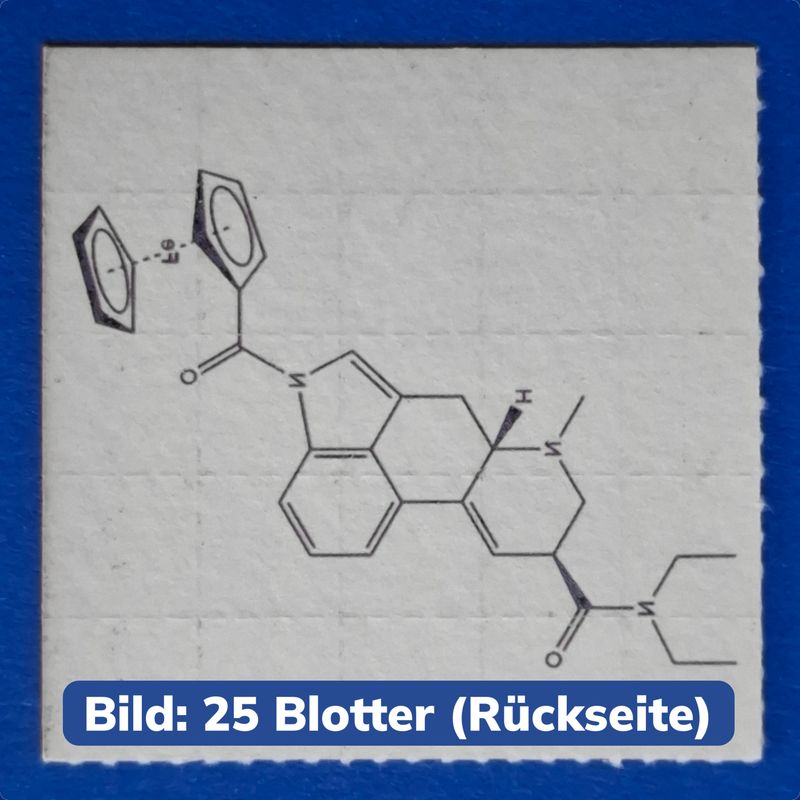 200 mcg 1Fe-LSD Blotter