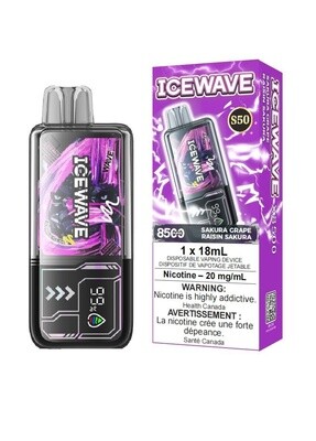 ICEWAVE 8500 PUFFS RECHARGEABLE