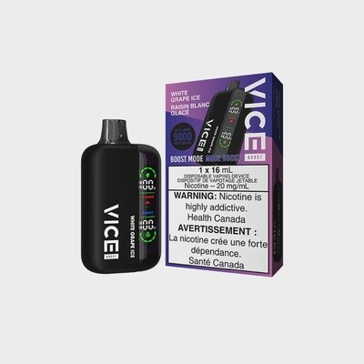VICE BOOST DISPOSABLE (9000 PUFFS) RECHARGABLE