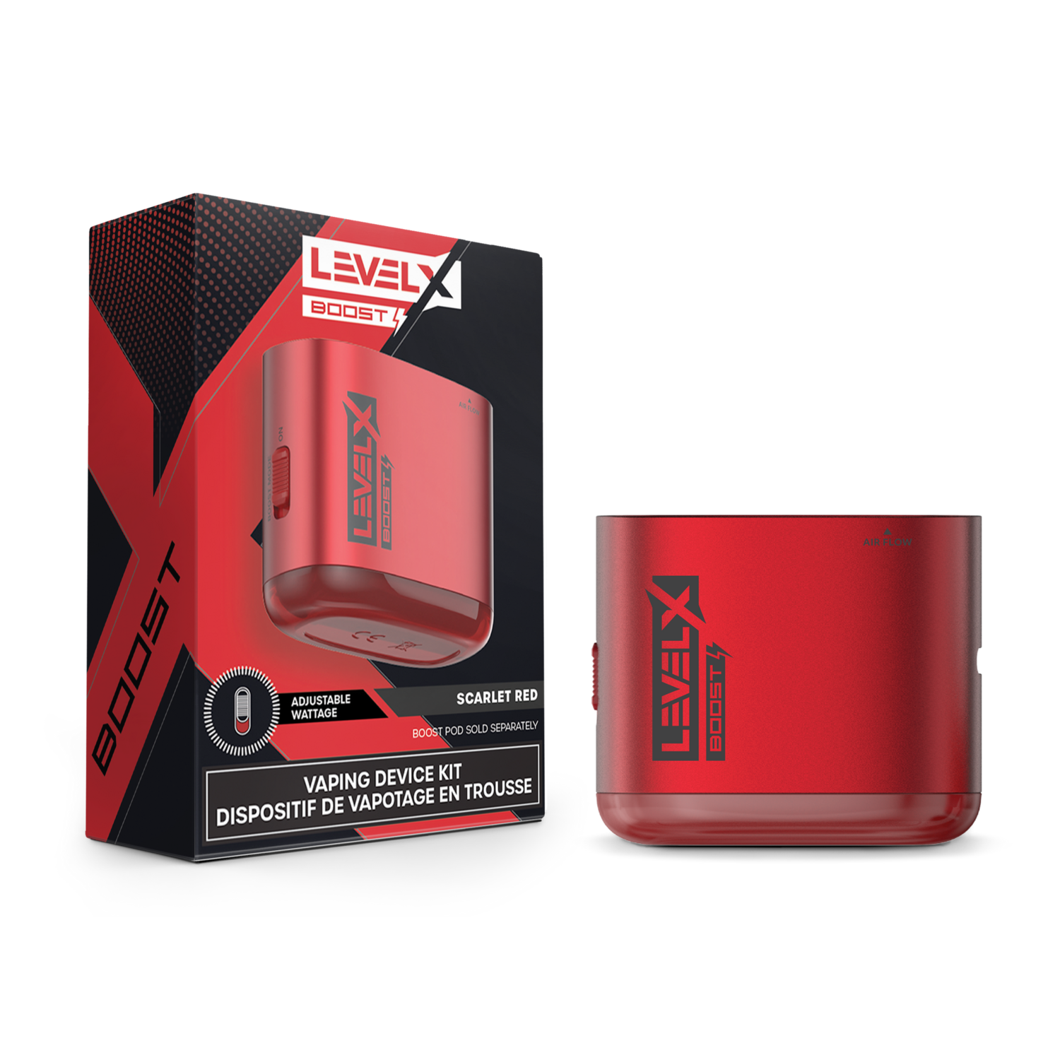 LEVEL X BOOST DEVICE KIT, Colour: SCARLET RED