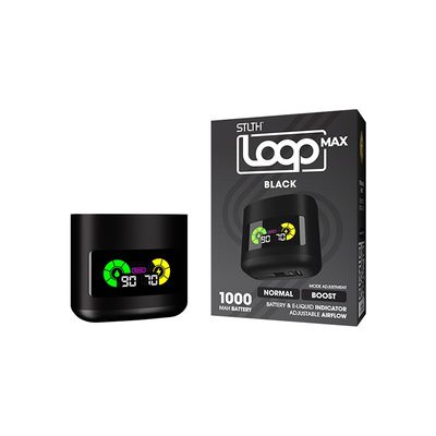 STLTH LOOP MAX CLOSED POD DEVICE, COLORS: BLACK