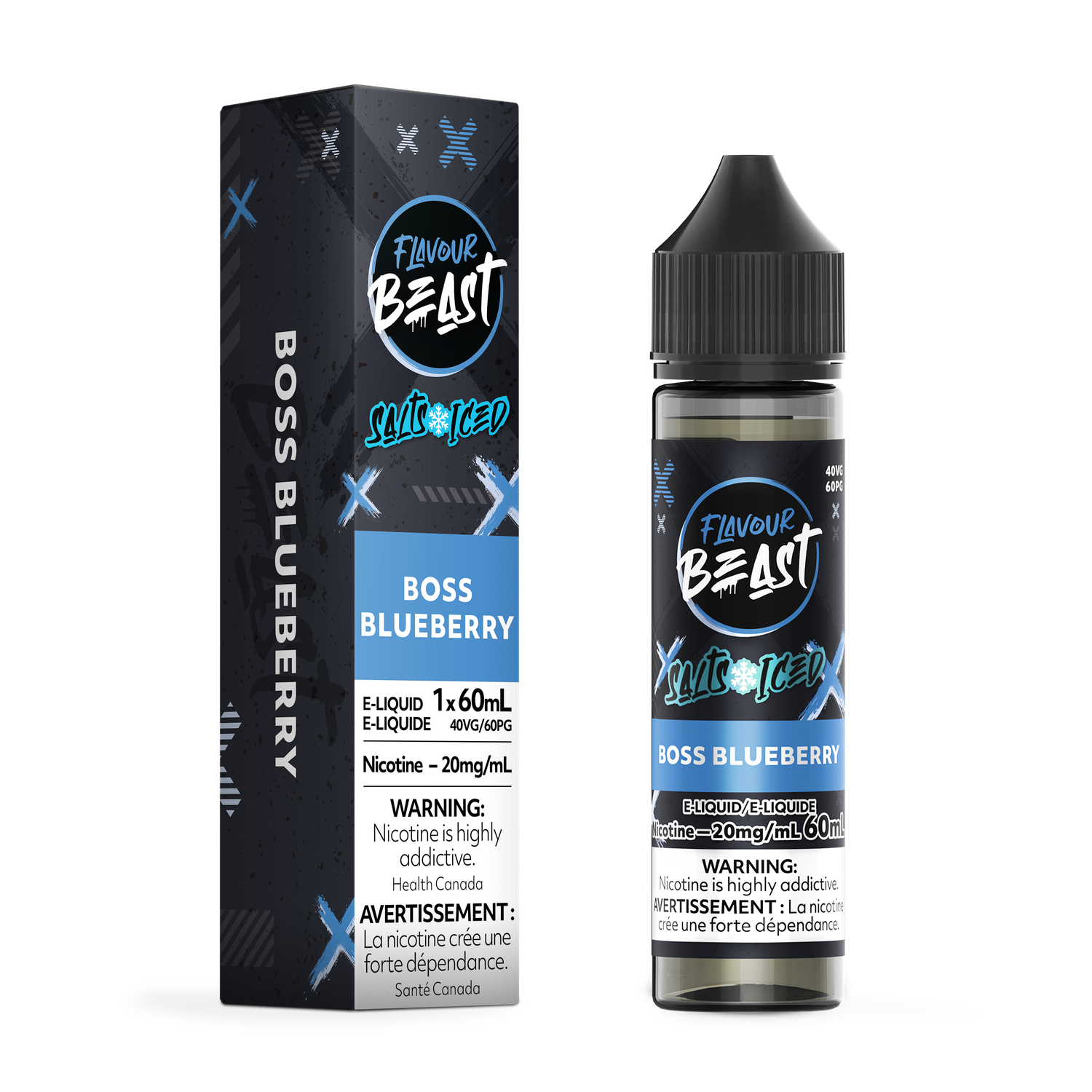 FLAVOUR BEAST E-LIQUID 60ML SALT