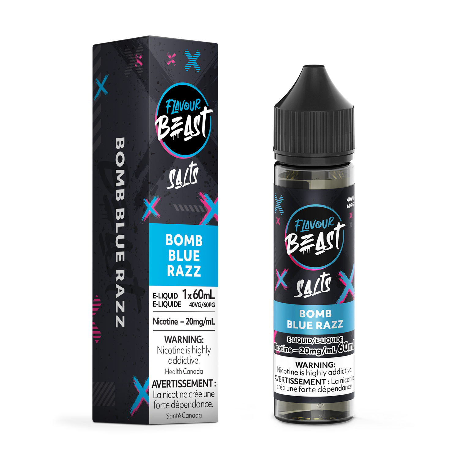 FLAVOUR BEAST E-LIQUID 60ML SALT