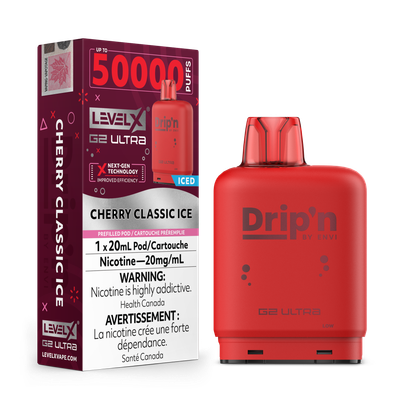 LEVEL X DRIP&#39;N G2 ULTRA (50000 PUFFS)-ONTARIO