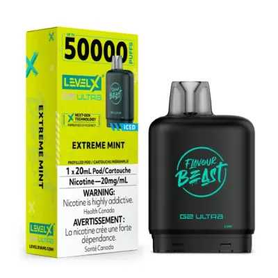 LEVEL X G2 ULTRA 50K PUFFS ZERO NIC-ONTARIO