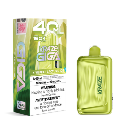 KRAZE GIGA 40ML (150K PUFFS)-ONTARIO