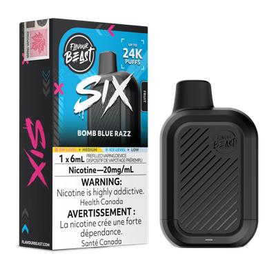FLAVOUR BEAST SIX (24K PUFFS) DISPOSABLE- ONTARIO