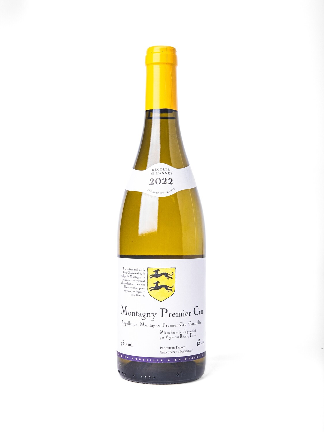 Vignerons Reunis Montagny 1er Cru 2022 · 750 ml