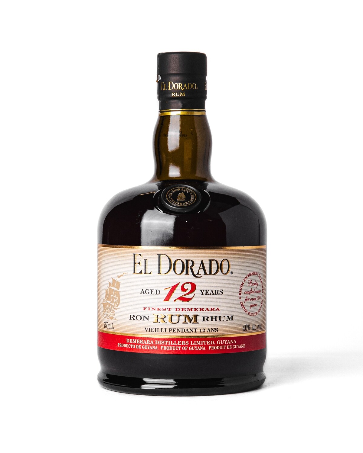 El Dorado 12-Year Rum · 750 ml