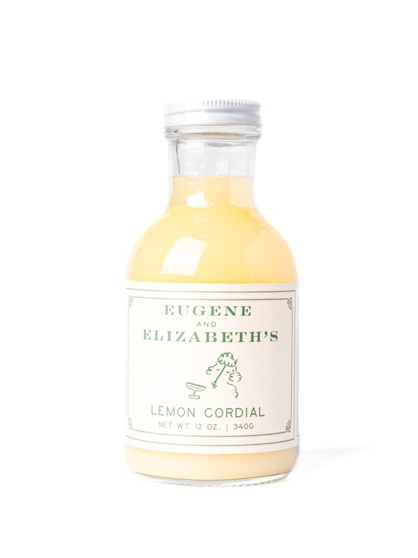 Eugene &amp; Elizabeth&#39;s Lemon Cordial · 12 oz.