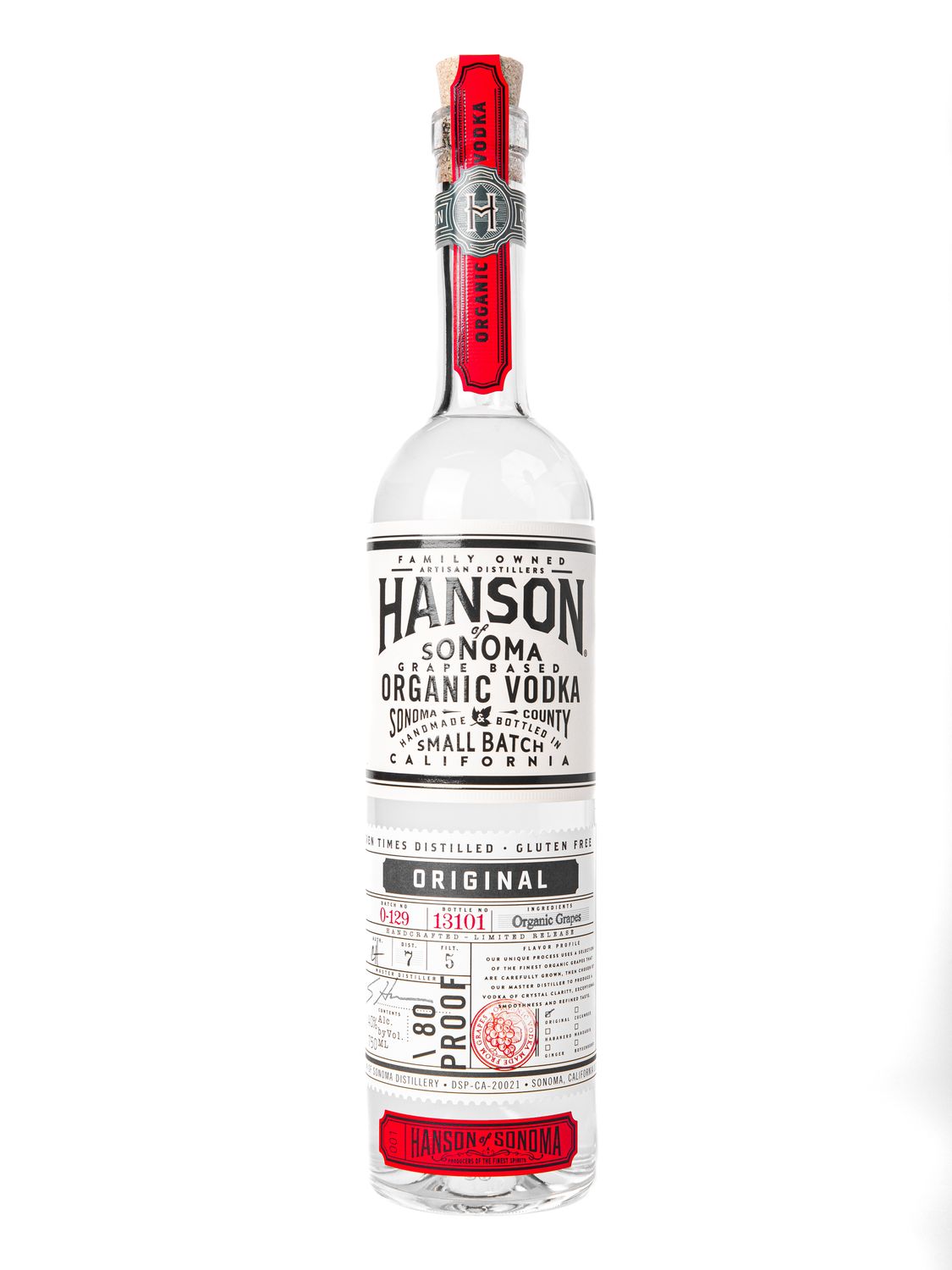 Hanson Organic Vodka · 750 ml