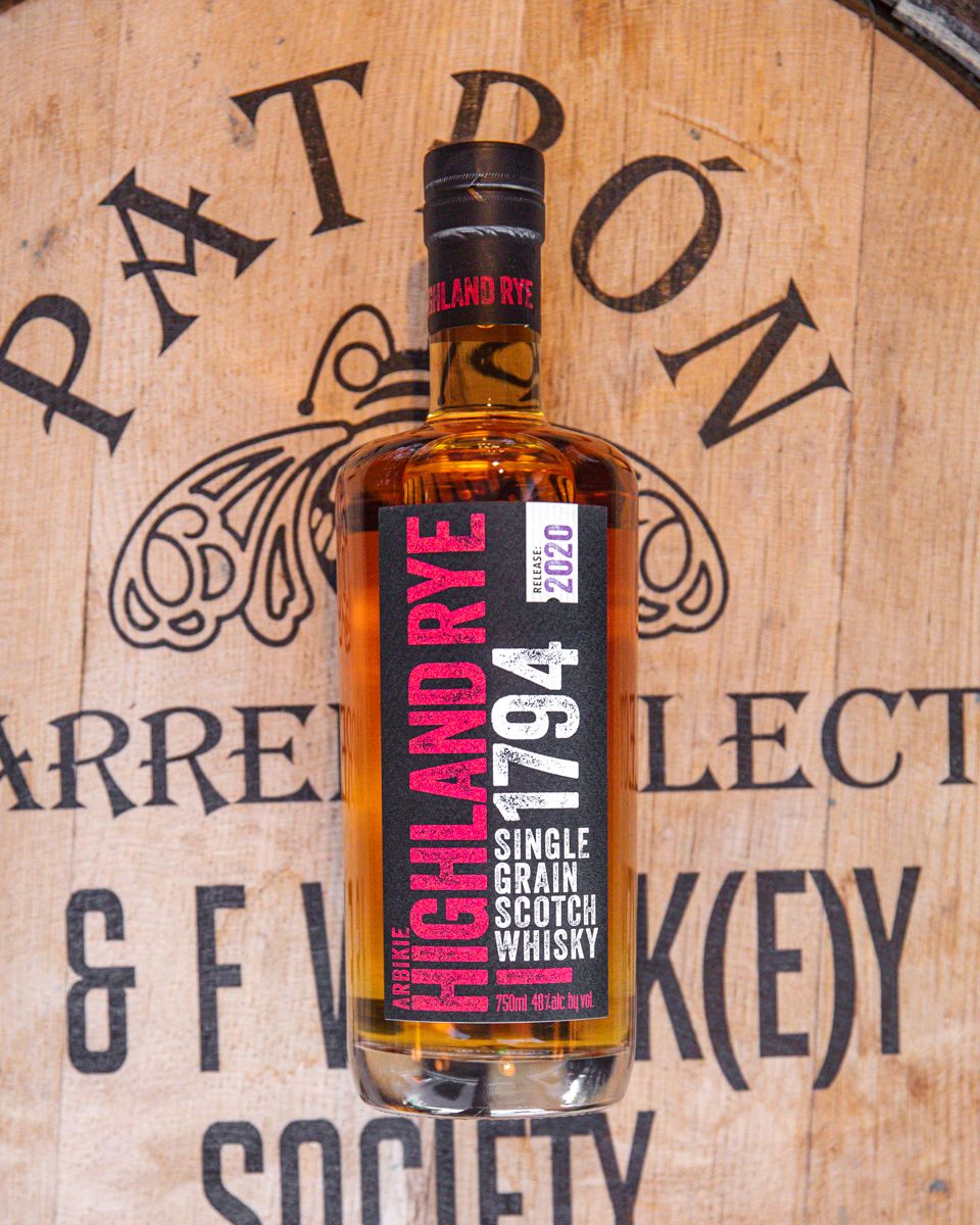 Arbikie 1794 Single Grain Highland Rye Whiskey · 750 ml