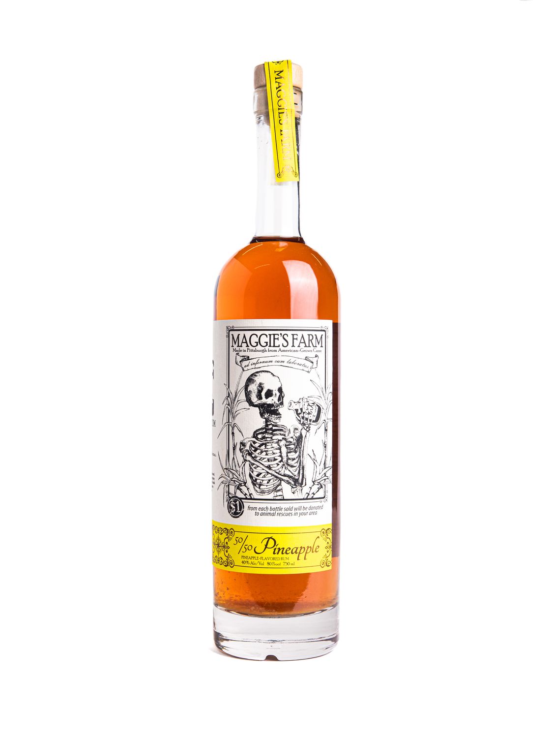 Maggie&#39;s Farm 50/50 Pineapple Rum · 750 ml