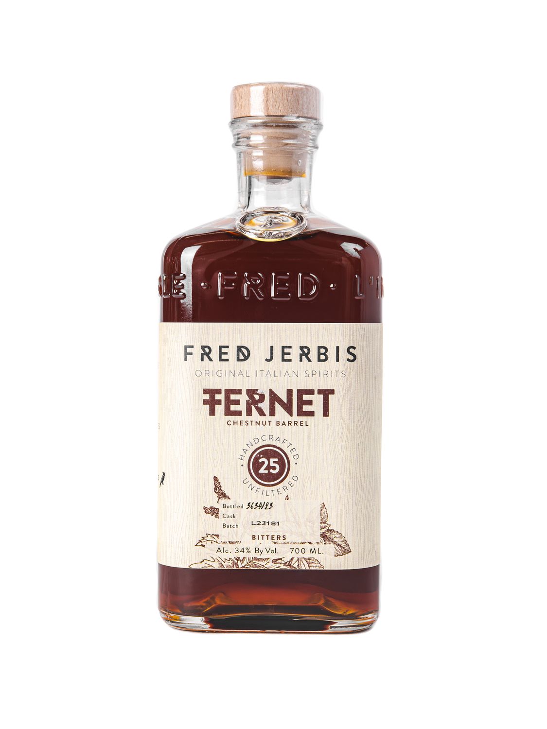 Fred Jerbis Fernet 25 · 700 ml