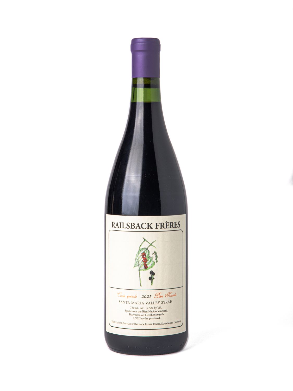 Railsback Freres  Bien Nacidco &quot;Z-Block&quot; Syrah · 750 ml